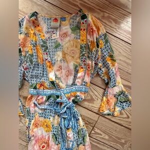 Farm Rio Camila Wrap Dress size m